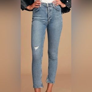 AGOLDE Nico high rise slim